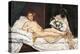 Olympia-Edouard Manet-Stretched Canvas