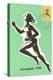 Olympic Runner, 1956-null-Stretched Canvas