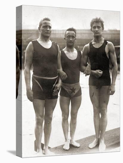 Olympic Swimmers at the Olympic Games in Berlin, 1936-null-Premier Image Canvas
