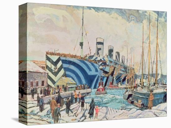 'Olympic' with Returned Soldiers 1919-Arthur Lismer-Premier Image Canvas