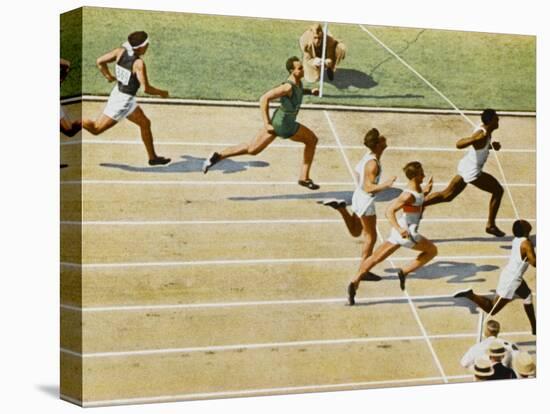 Olympics, 1932, Men 100M-null-Premier Image Canvas