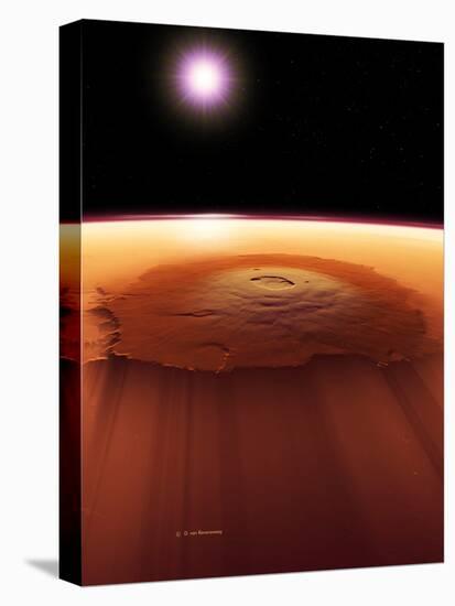 Olympus Mons, Mars-Detlev Van Ravenswaay-Premier Image Canvas