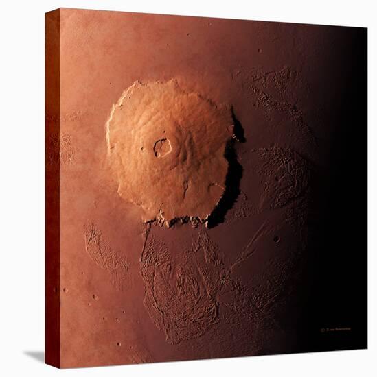 Olympus Mons, Morning View-Detlev Van Ravenswaay-Premier Image Canvas
