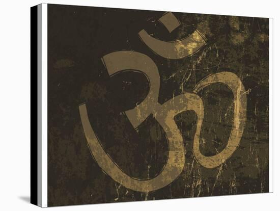 Om Grunge Symbol-pashabo-Stretched Canvas