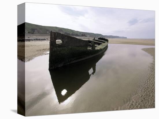 Omaha Beach, Basse Normandie (Normandy), France-Adam Woolfitt-Premier Image Canvas