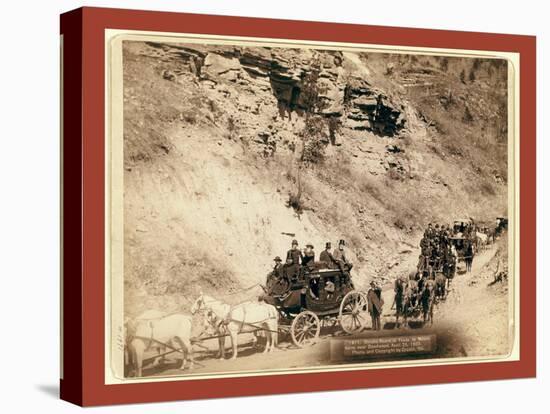 Omaha Board of Trade in Mountains Near Deadwood, April 26, 1889-John C. H. Grabill-Premier Image Canvas