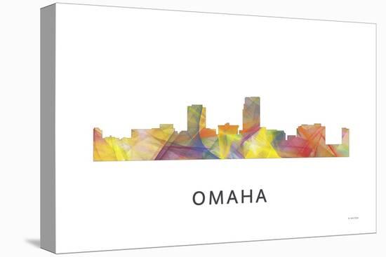 Omaha Nebraska Skyline-Marlene Watson-Premier Image Canvas