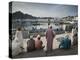 Oman, Muscat, Mutrah, Morning at the Mutrah Fish Market-Walter Bibikow-Premier Image Canvas