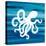 Ombre Octopus-Kimberly Allen-Stretched Canvas