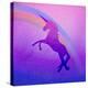 Ombre Unicorn 2-Kimberly Allen-Stretched Canvas