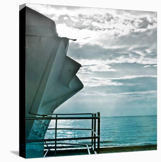 On a Teal Beach I-Jairo Rodriguez-Premier Image Canvas