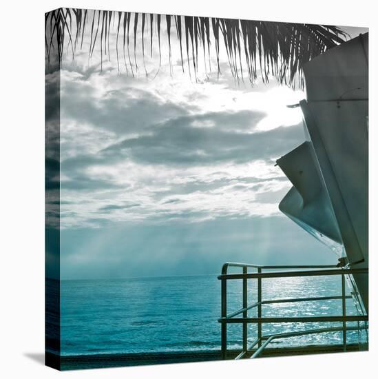 On a Teal Beach II-Jairo Rodriguez-Premier Image Canvas