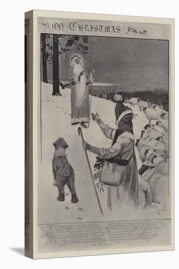 On Christmas-Cecil Aldin-Premier Image Canvas