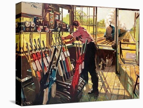 On Early Shift,-Terence Cuneo-Premier Image Canvas