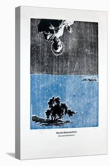 On the Afterwordly, Thus Spoke Zarathustra, 2023 (Woodcut and Silkscreen)-Guilherme Pontes-Premier Image Canvas