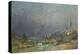 On the Banks of the River-Eugène Boudin-Premier Image Canvas