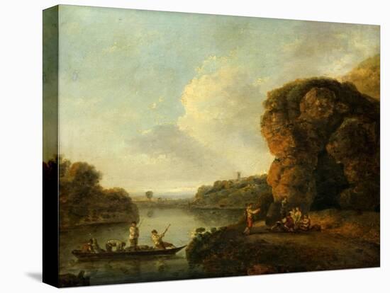 On the Banks of the River-Richard Wilson-Premier Image Canvas