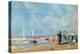 On the Beach, 1863 (W/C and Pastel on Paper)-Eugène Boudin-Premier Image Canvas