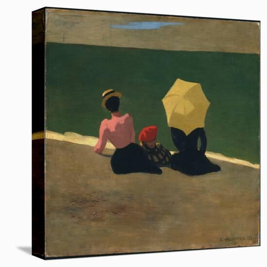 On the Beach, 1899-F?lix Vallotton-Premier Image Canvas