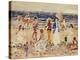 On the Beach, C.1920-23-Maurice Brazil Prendergast-Premier Image Canvas