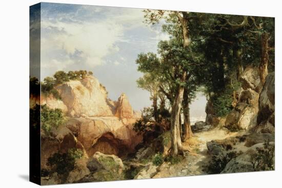 On the Berry Trail - Grand Canyon of Arizona, 1903-Thomas Moran-Premier Image Canvas