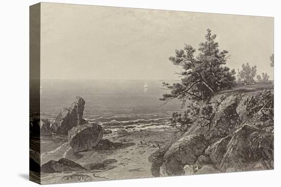 On the Beverly Coast, Massachusetts, 1874-John Frederick Kensett-Premier Image Canvas