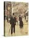 On the Boulevard-Jean Béraud-Premier Image Canvas