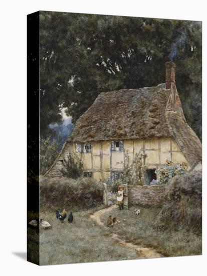 On the Brook Road, Near Witley-Helen Allingham-Premier Image Canvas