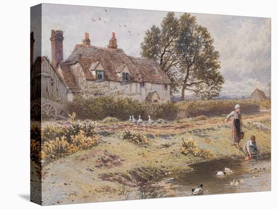 On the Common, Hambledon, Surrey, C.1865-Myles Birket Foster-Premier Image Canvas