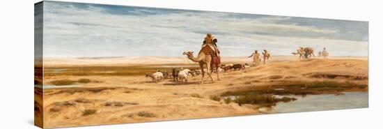 On the Fringe of the Desert, 1884 (Oil on Canvas)-Frederick Goodall-Premier Image Canvas