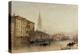 On the Grand Canal, Venice - An Evening View-William Callow-Premier Image Canvas