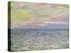 On the High Seas, Sunset at Pourville; Coucher De Soleil a Pourville, Pleine Mer, 1882-Claude Monet-Premier Image Canvas