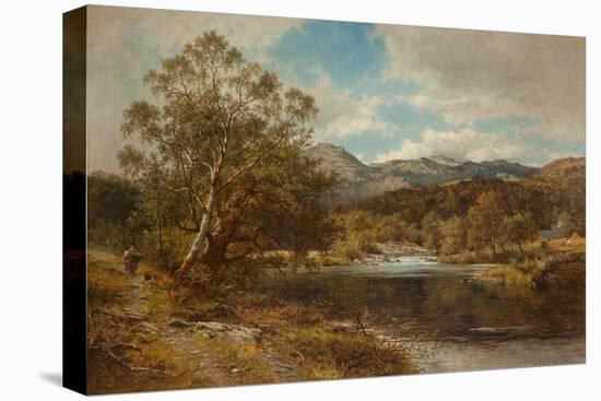 On the Llygwy, North Wales-Benjamin Williams Leader-Premier Image Canvas