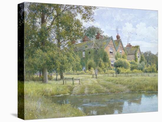 On the Ouse at Hemingford Grey, 1890-William Fraser Garden-Premier Image Canvas