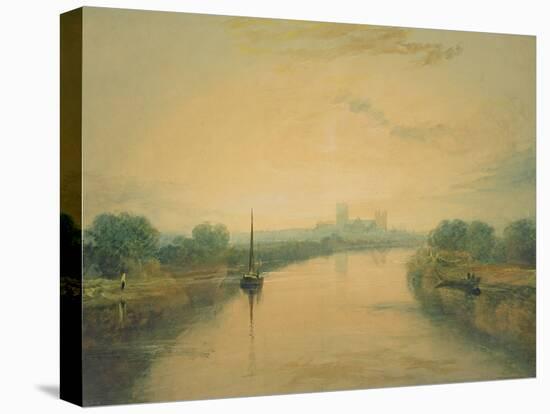 On the River Ouse-J. M. W. Turner-Premier Image Canvas