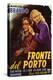 On the Waterfront, Italian Movie Poster, 1954-null-Stretched Canvas