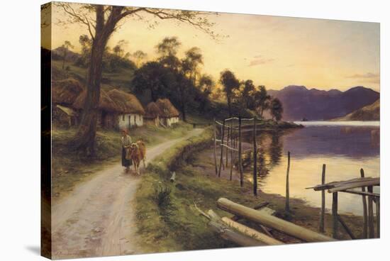 On the Way Home-Joseph Farquharson-Stretched Canvas
