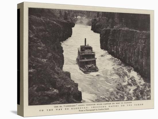 On the Way to Klondyke, Shooting Rapids on the Yukon-null-Premier Image Canvas