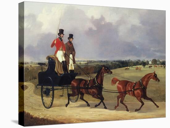 On the Way to the Meet-David Dalby-Stretched Canvas