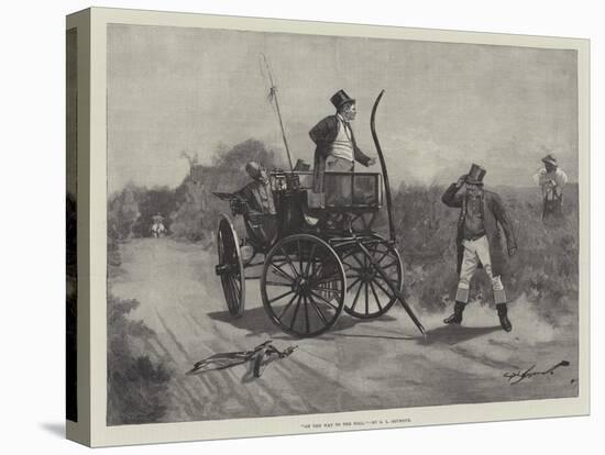 On the Way to the Poll-George L. Seymour-Premier Image Canvas