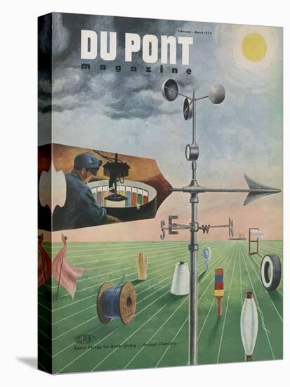 On Trial for its Life, Front Cover of the 'Dupont Magazine', February-March 1954-null-Premier Image Canvas