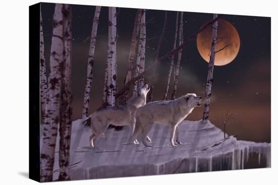 Once in a Super Blue Blood Moon-Gordon Semmens-Premier Image Canvas