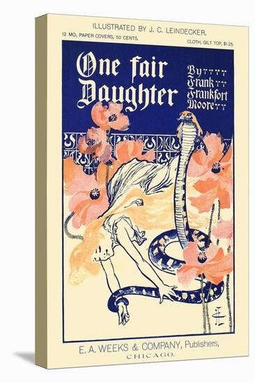 One Fair Daughter, By Frank Frankfort Moore-JC Leyendecker-Stretched Canvas