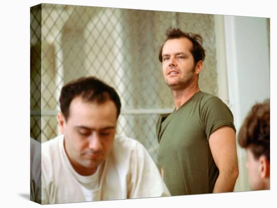 One Flew Over The Cuckoo's Nest, Danny Devito, Jack Nicholson, 1975-null-Stretched Canvas