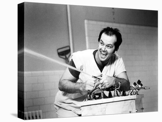 One Flew over the Cuckoo's Nest, Jack Nicholson, 1975-null-Stretched Canvas