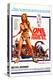 One Million Years BC, US Poster Art, Raquel Welch, 1966-null-Stretched Canvas