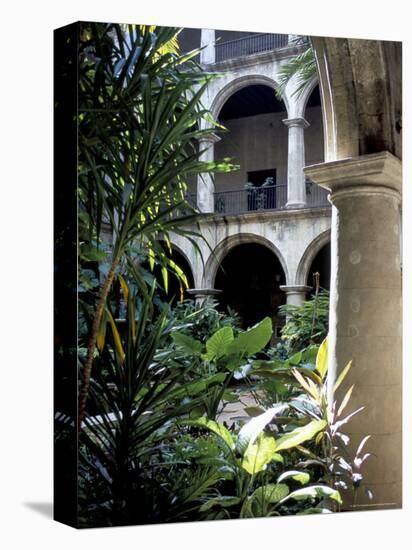 One of Many Lovely Garden Courtyards in Old Havana, Havana, Cuba, West Indies, Central America-R H Productions-Premier Image Canvas