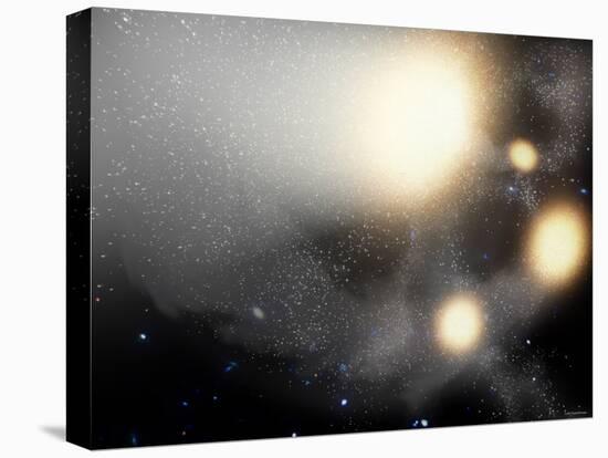 One of the Largest Smash-Ups of Galaxies Ever Observed-Stocktrek Images-Premier Image Canvas