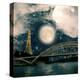 One Starry Night in Paris-Paula Belle Flores-Stretched Canvas
