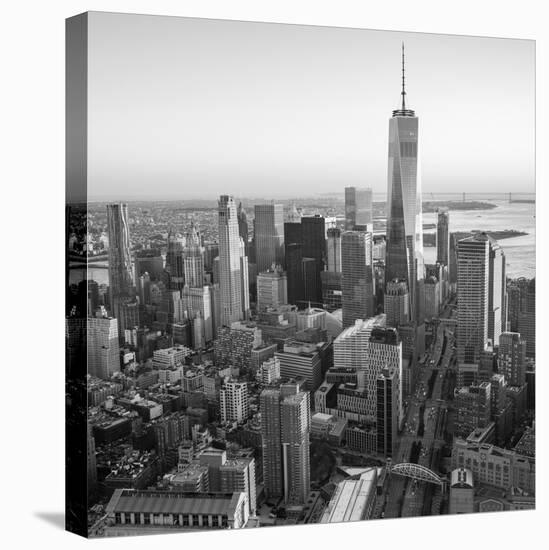 One World Trade Center and Lower Manhattan, New York City, New York, USA-Jon Arnold-Premier Image Canvas